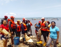RENAFEP-MADA échange avec les femmes du secteur de la pêche de Rodrigues sur la Pêche aux poulpes