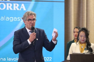 Thierry de Bailleul, directeur général de Madagascar Airlines.