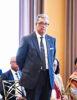 Richard Randriamandrato, candidat malheureux à la présidence de la commission de l&#039;union africaine.