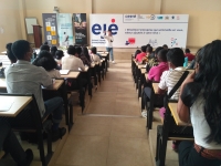 Une séance de partage lors de la 10e édition de l’Espace Jeune Entrepreneur