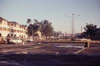 Une photographie de l’hôtel de ville après le 13 mai 1972, un événement qu’AJEEM veut mettre en lumière
