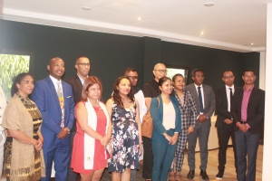 Les membres du CamCham et leurs partenaires pendant le lancement officiel de la MECC 2025 à Ankorondrano.