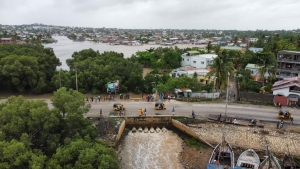 La ville de Mahajanga sous les eaux