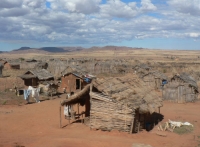 Un village dans le Sud de Madagascar.