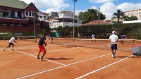 L'équipe nationale malgache en plein entrainement 