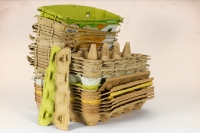 Le recyclage des déchets en papiers peuvent être transformés en cartons d’œufs. 