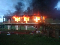 Une cinquantaine d'étudiants victimes de l'incendie du bloc 15, dans la cité universitaire de Vontovorona
