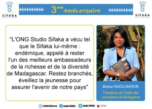 Présidente de l&#039;Ordre des Journalistes de Madagascar