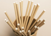 Les pailles en carton ou en bambou, comme alternatives à celles en plastique