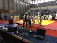 Le premier jour du tournoi championnat de Madagascar de judo