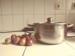 L&#039;oignon est consideré à la fois comme un légume et comme un condiment.