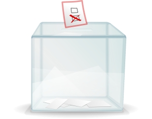Urne électorale, Boîte, Sondage