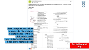 Les comptes bancaires de Mamy Ravatomanga ont-ils &eacute;t&eacute; saisis ?