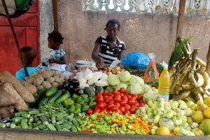 Les légumes à fibres aident à la digestion.
