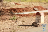 La RN6, sur une longueur de 706 km. 