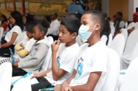 Durant la célébration du droit de l’enfance organisée par l’UNICEF Madagascar