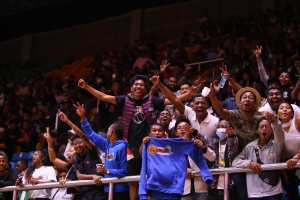 L&#039;ambiance au Palais des sports pendant l&#039;ouverture officielle du Youzou Smatch&#039;in 2022