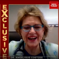 Le Dr Angélique Coetzee qui a alerté sur la présence du variant Omicron en Afrique du Sud.