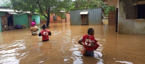 Des volontaires du Croix Rouge Malagasy sur terrain