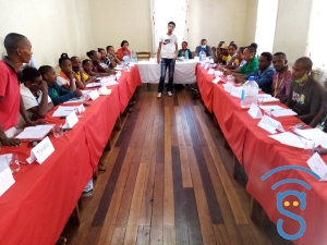 Séance de formation des futurs acteurs en tourisme rural.