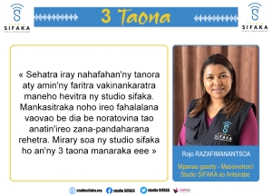 Mpanao Gazety - Masoivohon&#039;i Studio Sifaka ao Antsirabe