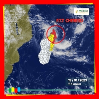 L’état du cyclone Chenoso à 11h du matin