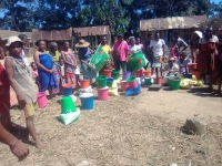 Distribution de vivre dans le Mahafasa Centre Farafangana