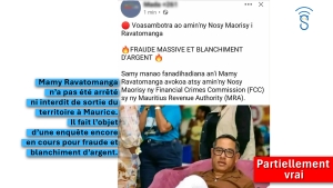 Mamy Ravatomanga arr&ecirc;t&eacute; &agrave; Maurice pour blanchiment d&rsquo;argent ?