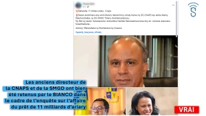 Les ex-directeurs de la CNAPS et de la SMGD plac&eacute;s en garde &agrave; vue au BIANCO ?