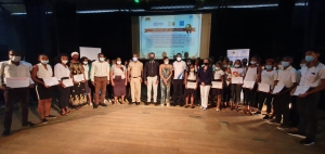 Remise de Certificat à l&#039;Alliance Francaise d&#039;Antsiranana. 