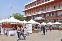 Durant la première journée de la foire du livre à Anosy, le 09 novembre 2021.