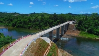 Le nouveau pont d’Ivoloina mesure 110m de long