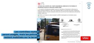 Le contr&ocirc;le routier suspendu par la police ?