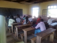 Les jeunes d’Antsohihy en pleine formation. 