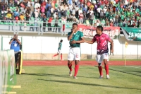 Mario Carlos a marqué le but des Barea de Madagascar à la 22 ème minutes du match retour contre le Botswana au Stade Barea (1-1)