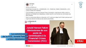 Le commissaire de la Financial Crimes Commission &agrave; Maurice a-t-il d&eacute;missionn&eacute; ?