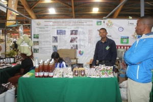 Durant la Foire Internationale de l’Agriculture.