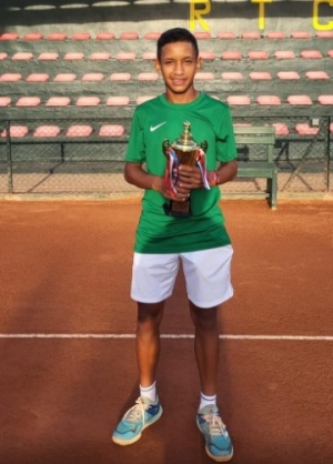 Andriantefihasina Mirija termine 4ème du Master Afrique U14 de tennis après le 3ème place au Championnat d&#039;Afrique 