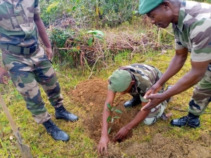 Les bérets verts en action.