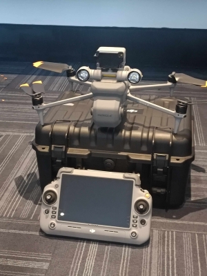 Le drone type matrice 4 doté de camera thermique utilisé par le MEDD.