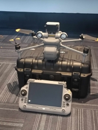 Le drone type matrice 4 doté de camera thermique utilisé par le MEDD.