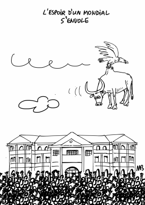 L'illustration parfaite de la d&eacute;gringolade des Barea, surtout apr&egrave;s la lourde d&eacute;faite face au Mali.