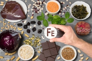 Quelques exemples d&#039;aliments riches en fer. 