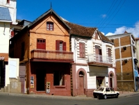 Une maison traditionnelle malgache de l’Imerina.