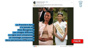 L&rsquo;&eacute;pouse du chef d'Etat est-elle une ancienne Miss Bongolava ?