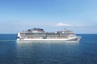 Le bateau de croisière MSC Poesia 