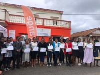 La première promotion de la maison  Digitale pour les Femmes sises à Fort Dauphin.