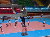 Les phases éliminatoires du championnat national de volley-ball n’ont pas attiré beaucoup de spectateurs. 