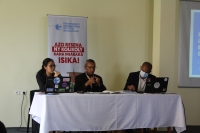 Lors de la conférence de presse organisée par TI-Madagascar, le 17 novembre dernier.