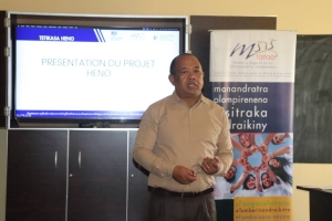 Harijaona Andriamoraniaina, directeur exécutif du mouvement Rohy et de Msis Tatao.